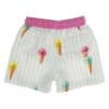 Picture of Meia Pata Boys Ice Cream Swim Trunks - White Blue