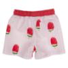 Picture of Meia Pata Boys Watermelon Swim Trunks - White Red