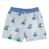 Picture of Meia Pata Boys Blueberries Swim Trunks - White Blue