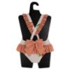 Picture of Meia Pata Girls Peaches Ravello Skirted Swimsuit - White Peach