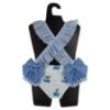 Picture of Meia Pata Girls Blueberries Salerno Swimsuit - White Blue