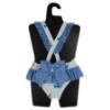 Picture of Meia Pata Girls Blueberries Ravello Swimsuit - White Blue