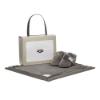 Picture of UGG Baby Bixbee Bootie & Lovey Comforter Set - Charcoal Grey