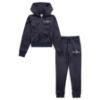 Picture of Juicy Couture Girls Diamante  Hoodie & Slim Jogger Set X 2 - Night Sky Navy