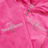 Picture of Juicy Couture Girls Diamante  Hoodie & Slim Jogger Set X 2 - Fuchsia 