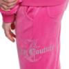 Picture of Juicy Couture Girls Diamante  Hoodie & Slim Jogger Set X 2 - Fuchsia 