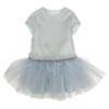 Picture of Daga Girls Ceremony & Elegance Tulle & Feather Dress - Blue