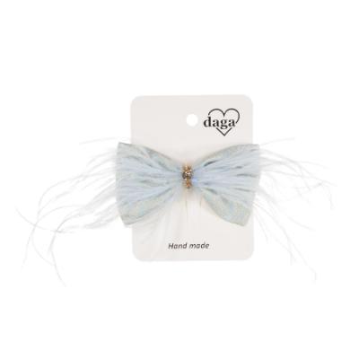 Picture of Daga Girls Ceremony & Elegance Tulle Diamante Hairclip - Blue