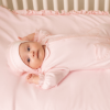 Picture of Sofija Baby Princess Front Opening Babygrow - Pink 