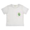 Picture of Meia Pata Boys Turtles T-shirt - White Lilac