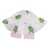 Picture of Meia Pata Girls Turtles Sunny Hat - White Lilac