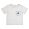 Picture of Meia Pata Boys Blueberries T-shirt - White Blue 