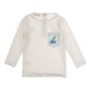 Picture of Meia Pata Boys Blueberries Lycra Rashguard - White Blue 