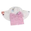 Picture of Meia Pata Girls Cupcakes Sunny Hat - White Pink