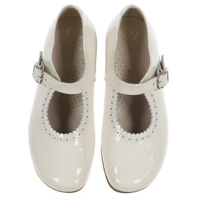 Picture of Panache Girls Mary Jane Shoe - Beach Cream 