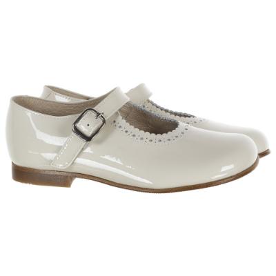 Picture of Panache Girls Mary Jane Shoe - Beach Cream 