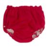 Picture of Ela Confeccion Girls Christmas Dress Panties Bonnet Set X 3 - Red Gold