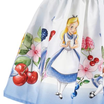 Picture of Monnalisa Girls Alice In Wonderland Skirt - Blue