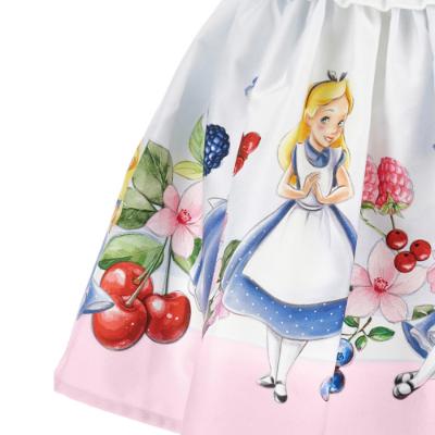 Picture of Monnalisa Girls Alice In Wonderland Skirt - Pink