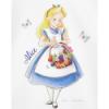 Picture of Monnalisa Girls Alice In Wonderland Classic T-shirt - White