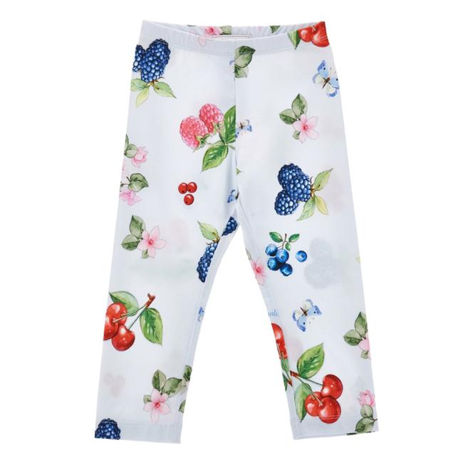 Picture of Monnalisa Girls Alice In Wonderland Leggings - Blue