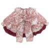 Picture of Ela Confeccion Girls Cartuja Dress Panties Bonnet Set X 3 - Burgundy