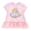 Picture of Monnalisa Bebe Girls Alice In Wonderland Tunic Top - Pink