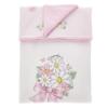 Picture of Monnalisa Bebe Girls Alice In Wonderland Blanket - Pink