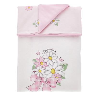 Picture of Monnalisa Bebe Girls Alice In Wonderland Blanket - Pink