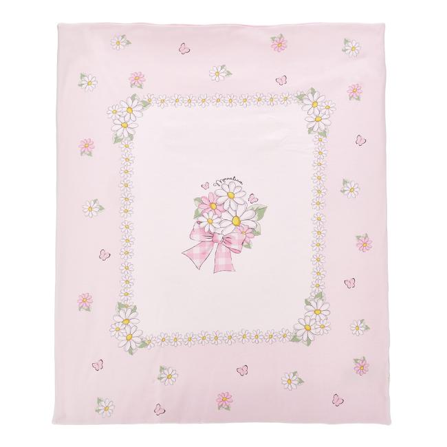 Picture of Monnalisa Bebe Girls Alice In Wonderland Blanket - Pink