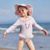 Picture of Caramelo Kids Girls Tulle Frill Sunhat With Bow - Pink