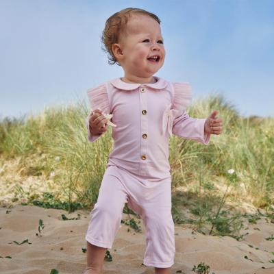 Picture of Caramelo Kids Baby Girls Tulle Frill Sunsafe Onesie - Pink