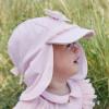 Picture of Caramelo Kids Baby Girls Tulle Bow Sunsafe Hat - Pink