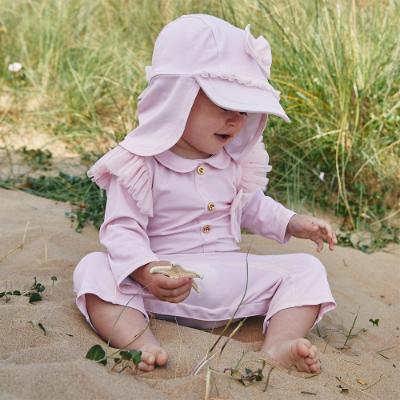 Picture of Caramelo Kids Baby Girls Tulle Bow Sunsafe Hat - Pink