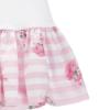 Picture of Monnalisa Bebe Girls Roses & Stripes Dress - Pink