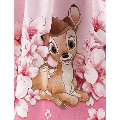 Picture of Monnalisa Girls Bambi Floral Skirt - Pink