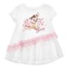 Picture of Monnalisa Girls Bambi Ruffle Tunic - White