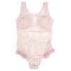 Picture of Meia Pata Woman Pink Stripes Swimsuit - White Pink