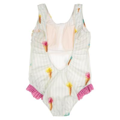 Picture of Meia Pata Woman Ice Cream Swimsuit - White Green