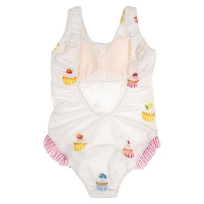 Picture of Meia Pata Woman Cupcakes Swimsuit - White Multi