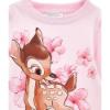 Picture of Monnalisa Girls Bambi Sweatshirt Dress - Pink