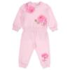 Picture of Monnalisa Bebe Girls Roses Tracksuit Set - Pink