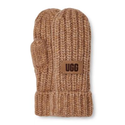 Picture of UGG Kids Chunky Mittens - Camel