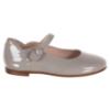 Picture of Panache Girls Scallop Pump - Ice Grey Patent