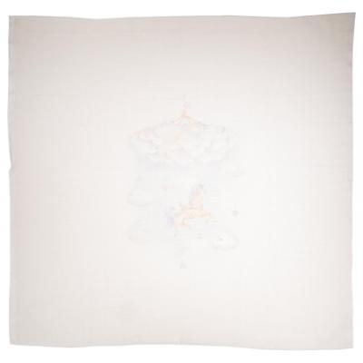 Picture of First Baby Unicorn Print Muslin X 1 - Pale Blue