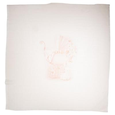 Picture of First Baby Vintage Pram Print Muslin X 1 - Pink