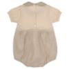 Picture of Rigola Baby Boys Organic Knit & Linen Romper - Beige 