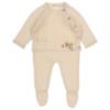 Picture of Rigola Baby Girls Openwork Knitted Top & Legging Set X 2 - Beige 