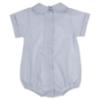 Picture of Rigola Baby Boys Organic Linen Romper - Sky Blue