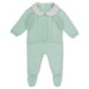 Picture of Rigola Baby Boys Twisted Cable Knitted Top & Legging Set X 2 - Green Water